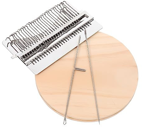 Hohopeti Knitting Tool Weaving Loom for Adults Knitting Addi Machine Loom Machine Wooden Toy