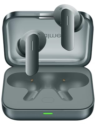 realme Buds Air 7 | 52dB ANC | Hi-Res LHDC 5.0 | 12.4mm Deep Bass Driver | 360° Spatial Audio | 52H Playtime | 6-Mic ENC | Bluetooth 5.4 | IP55 | Fast Charging (Moss Green)