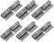 Sourcing Map 6 Pack Weldable Lift Off Hinges, 3-1/7 x 1 Carbon Steel, Gray, Unfinished, Surface Mount