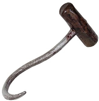 Hero's Edge Foam Bloody Meat Hook - Standard - Gray