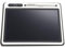 Dioche Elektrischer Notizblock 9 Zoll Elektronischer Notizblock LCD Zeichenblock Geschäftsbedarf Handmalwerkzeug (Schwarz (mit Kunstledertasche)) (Rot (mit Lederetui))