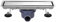 NEWFUN bonde de douche, 30 * 8, siphon 360°, siphon de sol anti-odeur, invisible, utilisable en positif ou négatif, double filtration, carrelage possible, argenté