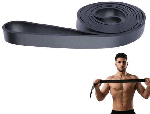 Resistance Band, Elastique Musculation, Bandes de Fitness et de Résistance en TPE, Bandes Élastiques de Sport pour Le Renforcement Musculaire, Yoga, Pilates, Physiothérapie, 25-65LB