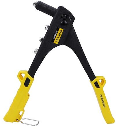 Stanley STHT69800-8 Heavy Duty Riveter Set (Yellow, 5-Pieces)