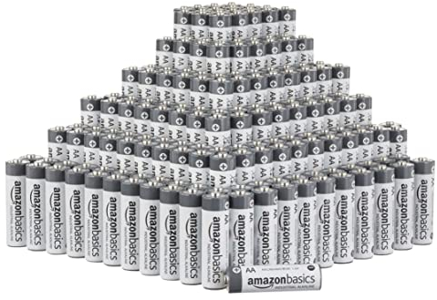 Amazon Basics AA- Alkali-Batterien, 1,5 V, 5 Jahre lagerfähig, 300 Stück