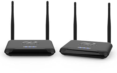 Redlution 4K Wireless audio Transmitter BIN-850 Wireless HDMI Extender TV Audio Video Transmitter and Receiver, Digital Signal Full HD 1080P 3D AV Sender