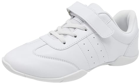 Cheerleading Chaussures De Pom-Pom Girl pour Filles Chaussures De Cheer Légères pour Femmes Sneakers De Danse Jazz Gymnastique Yoga Compétition