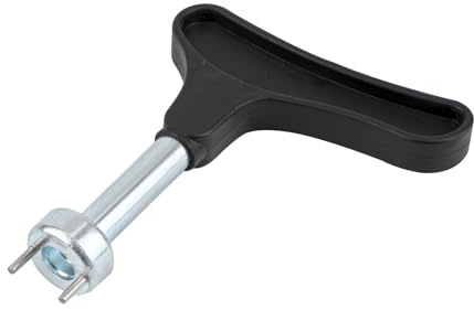 Llave de Clavos para Zapatos de Golf, Herramienta para Quitar Tacos de Golf con Agarre Cómodo Removedor de Clavos para Zapatos de Golf para Zapatos con Clavos (Negro)