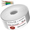 MAS Premium Cable de alimentación para ambientes húmedos, cable de alimentación 5-170 m, NYM-J 5 x 1,5, 2,5, 4, 6, 10 o 16, anillo de cable eléctrico para instalación fija (NYM-J 5 x 1,5 mm², 75 m)