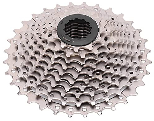 Alomejor Rueda Libre de Bicicleta 10 velocidades 11 32T Cassette de Bicicleta de montaa Apto para Bicicleta MTB Bicicleta de Carretera Reemplazo