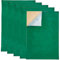 GORGECRAFT 8Pcs Green Velvet Adhesive Back Jewelry Box Liner Fabric Rectangle Polyester Self-adhesive Fabric for Jewelry Drawer Crafts Fabric Upholstery Peel Sticker Festival Decor