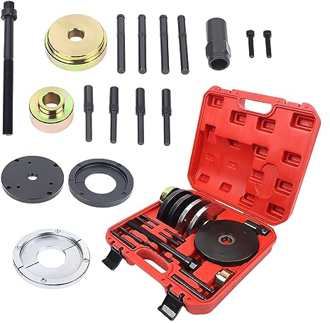 Vielrosse 82mm Radlagerwerkzeug, Radlager Montagesatz Satz, Kohlenstoffstahl Radnabe Abzieher Werkzeugsatz AusdrüCker Montage Demontage