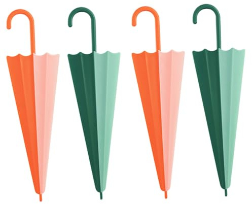 Vaguelly 4piezas Limpiacristales para Ventanas Unidades Herramientas De Limpieza para Ducha Limpiacristales Diseño De Paraguas