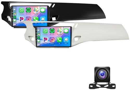 Android 15 Bilradio För Ci-troen C3 DS3 2010-2016,9-tums Pekskärm Bilradio Med CarPlay Android Auto GPS Navigation Backkamera WiFi Bluetooth USB RDS DSP EQ FM AM Radio(Size:M100,Color:svart)