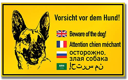 KAVARO skylt hund varningsskylt hund försiktighet hund varning hund hund