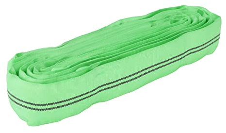 Correa Redonda Profesional de 2 toneladas, 4 m de Circunferencia, Correa de elevación de Carga Pesada de 2000 kg, según la Norma DIN EN 1492-2, Correas Redondas de Color Verde, Correas de elevación