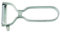 ARCOS Pelador de Verduras en Juliana de Acero Inoxidable Cromado 130 Mm. Pelador Profesional para Cortes en Juliana de Verduras y Hortalizas. Apto Lavavajillas. Color Plata