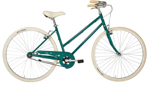 Alpina Bike Damen Das Ego fahrrad1v, grün smaragd, 28