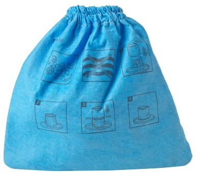 Vacmaster Official Cloth filter for 15-60L Wet and Dry Vacuum Cleaners (Pack of 3) Blue, 950135 - Dry Use Only
