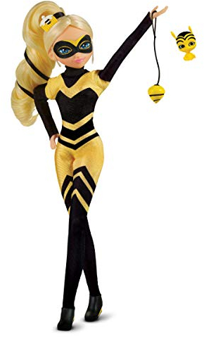 Miraculous: Geschichten von Ladybug und Cat Noir – Queen Bee Modepuppe mit Accessoires (Bandai) 26 cm