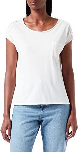 Marc O'Polo Damen B41225951423 T-Shirt, Silky White, L EU