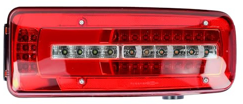 Fanale posteriore destro LED 24 V con avviso di retromarcia per camion DAF XD CF XF XG XG+