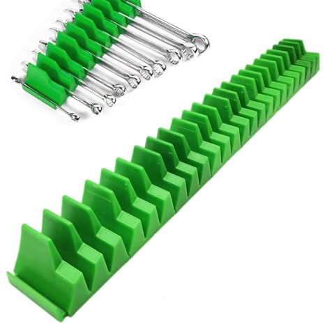 IOIUSKKU Tira magnética para organizar llaves | Soporte magnético para llaves de garaje de ABS, soporte para herramientas, estante para llaves, A 20 grupos