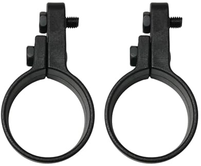 2 Pièces Collier de Serrage pour Fourche Support de Garde-Boue Adaptateur Pièce de Réparation Pince pour Tube Robuste en Matériau Convenable, Diamètre 3.8 Cm