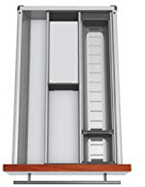 Blum Orga-Line Besteckeinsatz Facheinteilungs-Set KB 350-449mm, NL 500mm, grau