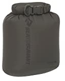 Sea to Summit - Lightweight Dry Bag L 13L - Waterproof Storage - Roll-Top Closure - Recycled Fabric - Base Lash Point & D-Ring - For Backpacking & Kayaking - 22 x 20 x 45.9cm - Beluga Grey- 81g
