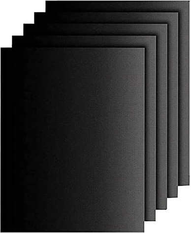 Large Oven Liners，5 PACK Heavy Duty Teflon Oven Liners,BBQ Grill Mats for Bottom of Oven for Gas, Electric and Fan Assisted Ovens，Baking Mat, Oven Protector Sheets，Reusable
