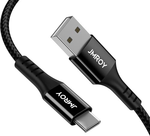 Cavo USB Type-C,2 Metri Cavo USB C 3A QC 3.0, Cavo iphone 15, USB A a USB C Cavo iPhone 15 Ricarica Rapida Nylon per iPhone 16/16 Pro/15/iPad Pro/Air, Samsung S24/S22,Xiaomi OnePlus