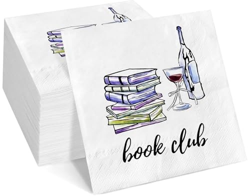 FYSUIMU 50 Pcs Wine Night Disposable Paper Napkins Dinner Napkins Hand Napkins for Home Party Table Decoration Supplies