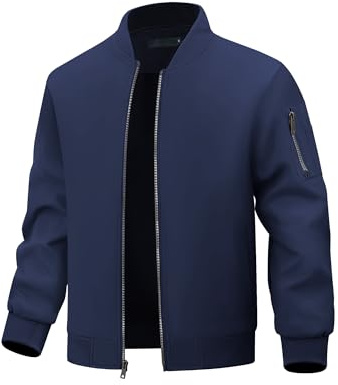 Autsel Blouson Homme Mi Saison Veste Décontracté Vestes Bomber Manteaux | Printemps, Automne, Été, Sport, Jacket, Casual, Lightweight, Windbreaker, Clothing, Outerwear, Fashion