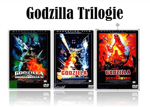 Godzilla Trilogie - Die unvergessliche Kaiju Riesen-Monster Collection (Drei Toho Studio Klassiker in einer Edition) Godzilla vs. Mechagodzilla + Spacegodzilla + Destoroyah