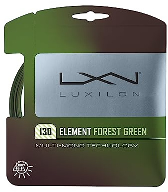 Wilson Luxilon Element Tennis String, 12,2 m, Forest Green, 1,30 mm,