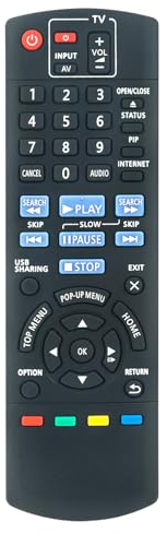 N2QAYB000871 Nouvelle télécommande de Remplacement adaptée Blu-Ray DVD Player DMPBD79 DMPBD79GN DMP-BD79 DMP-BD79GN