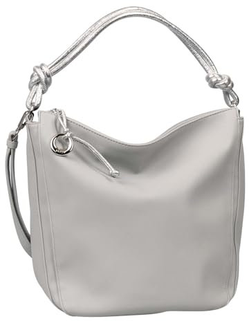 Gabor bags Laria Damen Hobo Bag Schultertasche Groß Grau