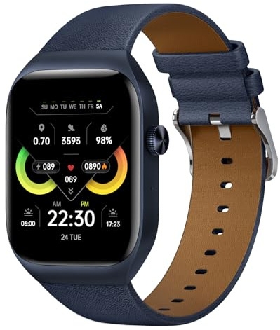 Mibro T2 Smartwatch con 1.75 Amoled per Uomo Donna Chiamate e Whatsapp GPS orologio Contapassi da polso Fitness Sportivo Impermeabile per Android iOS