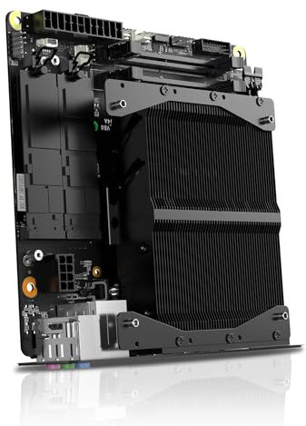 MINIS FORUM BD795i SE Mainboard, Mini ITX Motherboard AMD Ryzen 9 7945HX 16C/24T, bis zu 5,4 GHz,PCIe 5.0 x16 Steckplatz, Dual PCIe4.0 M.2, DDR5, HDMI/DP/USB-C,2,5G RJ45, USB 3.2