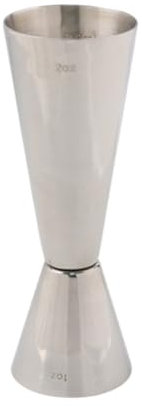 Misurino in acciaio inox da 30/60 ml con scala a doppia testa per cocktail Jigger