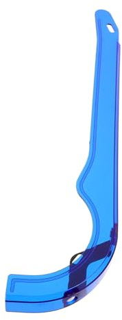 NOLITOY Copertura Catena Bicicletta in Plastica Blu per Mountain Bike e Bici da Corsa Facile da Installare Design Protezione Coda Adatta a Catena 32 Denti 20 Pollici