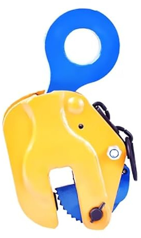 Morsetto per Piastra Verticale, Morsetto per carichi Pesanti 1T-10T/2204lb-22046lb, Sollevamento, Ganasce da 80 mm/3,1 Pollici per Sollevamento e Trasporto Verticale o Orizzontale (Dimension