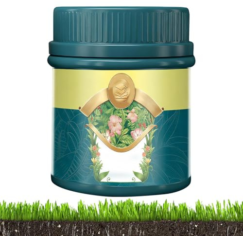 Fertilizzante e Concime per Piante e Fiori,Fertilizzante in Polvere per Fiori da 500 Grammi | Nutriente per Piante da Esterno | per Ortaggi Cactus Orchidee e Coltivazione in Interno ed Esterno