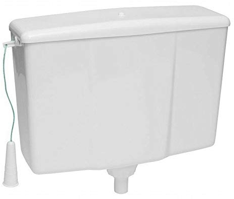 WC Spülkasten hochhängend hochhängender 9 Liter 445 x 340 x 150 mm