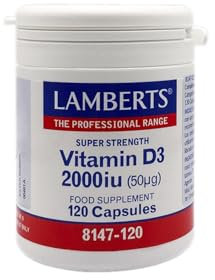 Lamberts Vitamina D3 2000ui - 120 Cápsulas