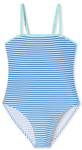 Schiesser Mädchen Aqua Teen Girls-Größe 140 bis 176 Badeanzug, Aquarium_182710, 164 cm