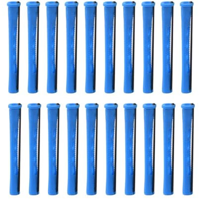 GXGM 20 Pezzi Aste Permanente Lunghe Aste Perm Capelli Plastica Aste Onda Fredda Rullo Bigodini Arricciatura Capelli Strumenti Styling Capelli Parrucchiere 09 * 83 cm