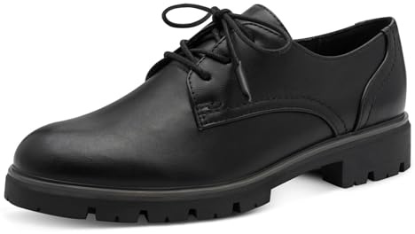 Marco Tozzi Donna 2-23720-43 Oxford, Black Uni, 40 EU, Nero - Black Uni, 40 EU