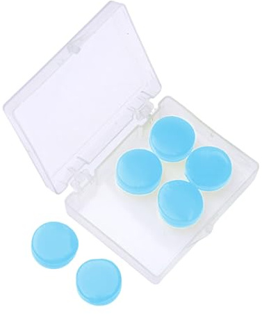 Bouchons d'oreille en silicone souple réutilisables pour 3 ensembles - Fit doux, barrière de bruit | Conception de forme personnalisée, solution étanche, inserts flexibles pour s'adapter au f